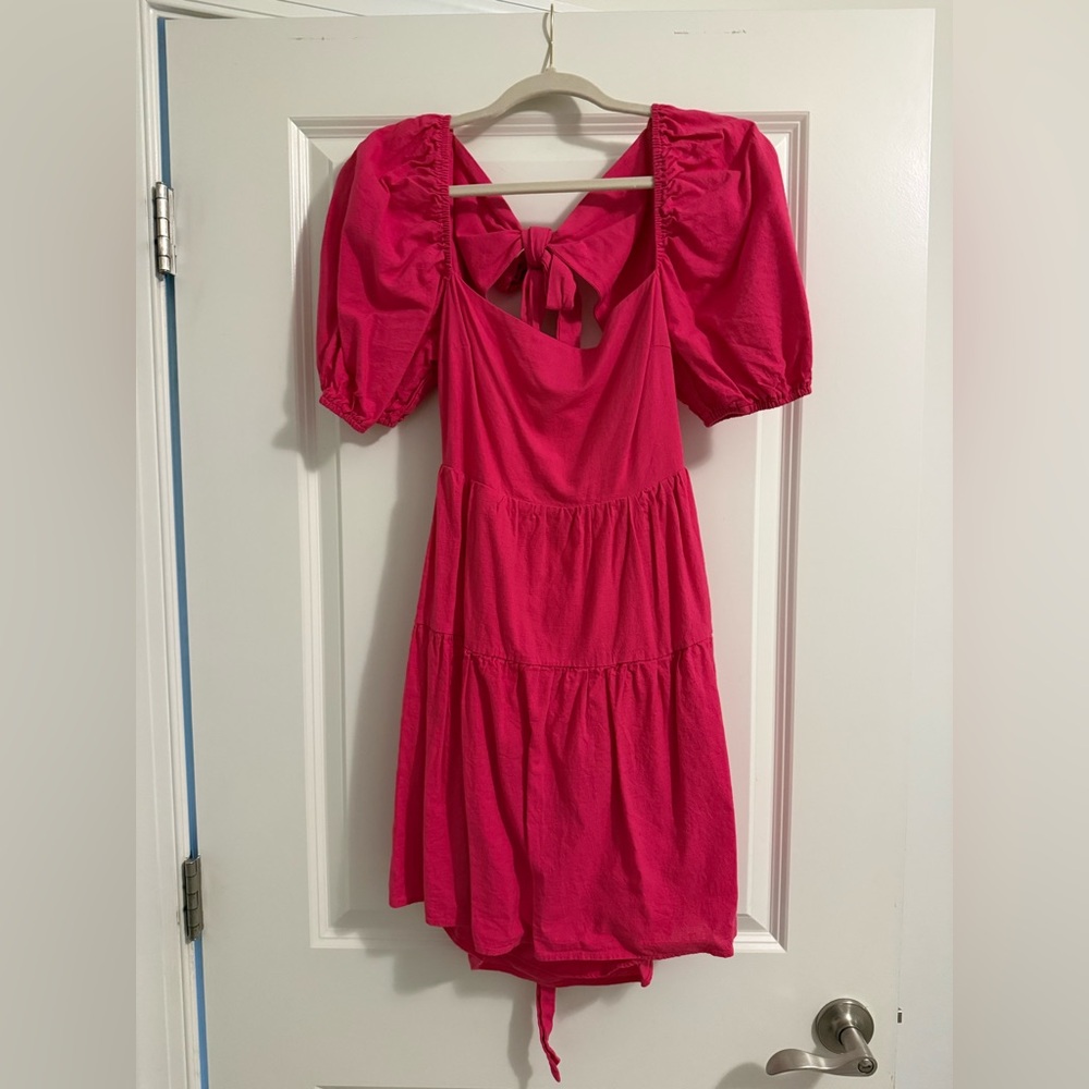 Hello Molly Pink Mini Dress